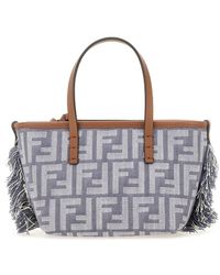 Fendi - Mini "Roll" Bag With Bangs - Lyst