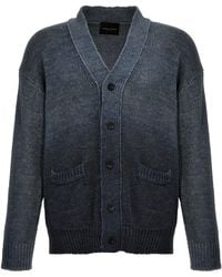 Roberto Collina - Degradè Cardigan Sweater, Cardigans - Lyst