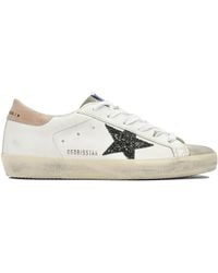 Golden Goose - Super-Star Sneakers & Slip-On Bianco-Donna - Lyst