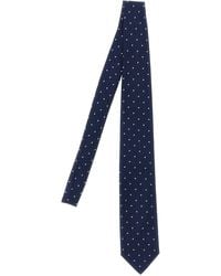 Brioni - Jacquard Tie Cravatte Blu-Uomo - Lyst
