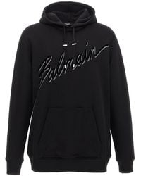 Balmain - Sweatshirt With Printed Logo - Lyst