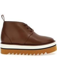 Stella McCartney - Desert Sneak-Elyse Stivali E Stivaletti Marrone-Donna - Lyst