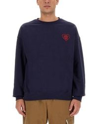 FAMILY FIRST - Sweatshirt With Logo - Lyst