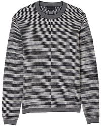 Emporio Armani - Wool Crewneck Jumper - Lyst