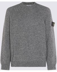 Stone Island - Wool Knitwear - Lyst