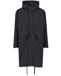Herno - Recycled Nylon Lightweight Parka Coats - Lyst