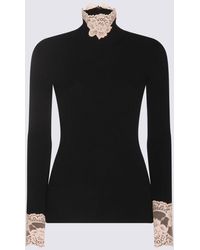 Valentino - Sweaters Nero/Rose Dust - Lyst