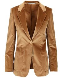 Tagliatore - J-Parigi12L Single Breast Velvet Blazer Jackets - Lyst