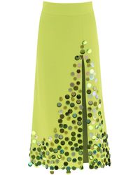 Art Dealer - Midi Skirt With Maxi Sequins - Lyst