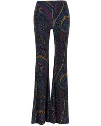 Etro - Chenille Pants - Lyst