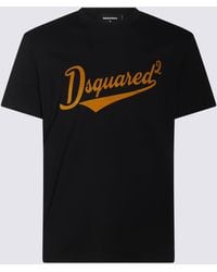 DSquared² - Short Sleeve Cotton T-Shirt With Logo - Lyst