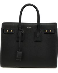 Saint Laurent - Borsa a mano 'Sac De Jour' piccola - Lyst