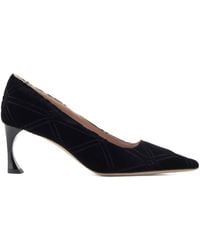 Emporio Armani - With Heel Blacks And Greys - Lyst