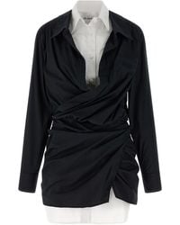 The Attico - Double Layer Shirt Dress - Lyst