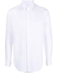Giorgio Armani - Linen Short-Sleeve Shirt For - Lyst