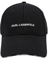Karl Lagerfeld - Cappello da baseball Essential con ricamo - Lyst