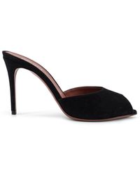 Paris Texas - Vera Suede Sandals-Donna - Lyst