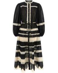 Zimmermann - Abito Rhiannon Billow - Lyst