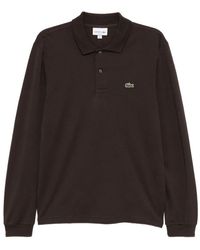 Lacoste - Polo Dal Taglio Classico A Maniche Lunghe L.12.12 Original-Uomo - Lyst