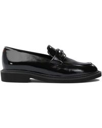 Halmanera - Glossy Leather Loafers Loafers & Slippers - Lyst