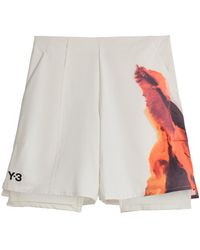 Y-3 - Us Open Tennis Shorts With Leggings - Lyst
