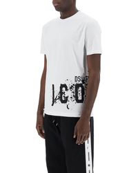 DSquared² - Icon Splash Cool Fit T Shirt - Lyst