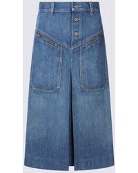 Chloé - Skirts Hazy-Donna - Lyst