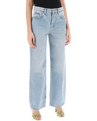 Interior - Jeans A Gamba Ampia Remy - Lyst