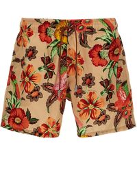 Etro - Floral Printed Swimsuit Beachwear - Lyst
