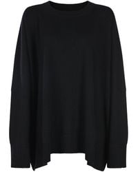 Malo - Sweaters Blacks And Greys - Lyst