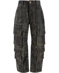 Golden Goose - Cargo Leather Pants - Lyst