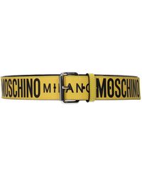 Moschino Cinture Regular Pelle Giallo - Multicolore