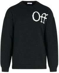 Off-White c/o Virgil Abloh - Logo Sweater - Lyst