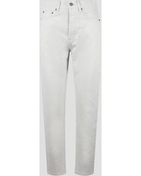 Saint Laurent - High-waisted Slim-fit Jeans - Lyst