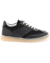 MM6 by Maison Martin Margiela - Leather Sneakers - Lyst