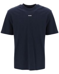 HUGO - Dapolino Crew Neck T Shirt - Lyst