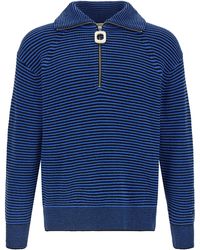 JW Anderson - Half Zip Sweater - Lyst