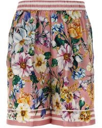 Dolce & Gabbana - Bermuda floreale - Lyst