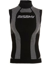 MISBHV - 'Sport' Top Bianco/nero - Lyst