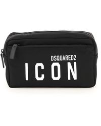 DSquared² - Beauty Case Icon In Nylon - Lyst