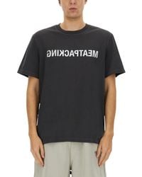 Helmut Lang - T-Shirt "Meatpacking" - Lyst