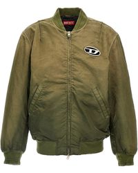 DIESEL - 'J-Kepes' Bomber Jacket - Lyst