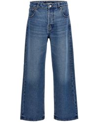 Jacquemus - Le De NîMes Large Jeans Blu - Lyst
