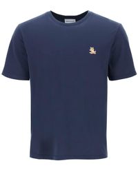 Maison Kitsuné - T Shirt Patch Chillax Fox - Lyst