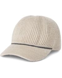 Brunello Cucinelli - Cashmere Baseball Cap - Lyst