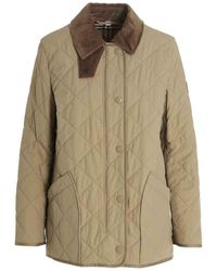 Burberry - Quilted Jacket - Lyst