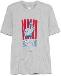 Bottega Veneta - T-Shirt With Crinkle Effect - Lyst
