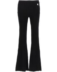 Courreges - Reedition Rib Knit Pants - Lyst