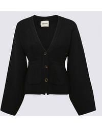 KHAITE - Black Cashmere Scarlet Cardigan - Lyst
