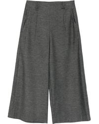 Emporio Armani - Pleated Pants - Lyst
